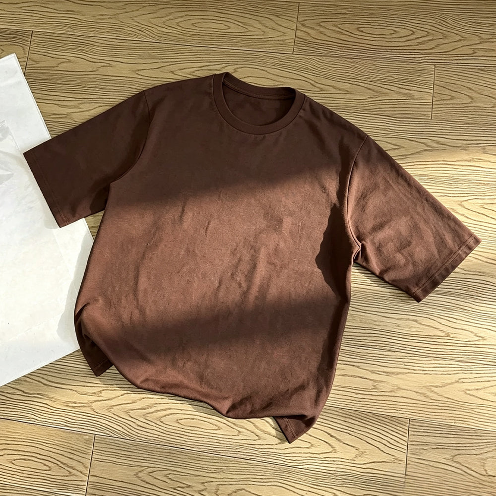 Women's new casual cotton loose sports short sleeve T-shirt