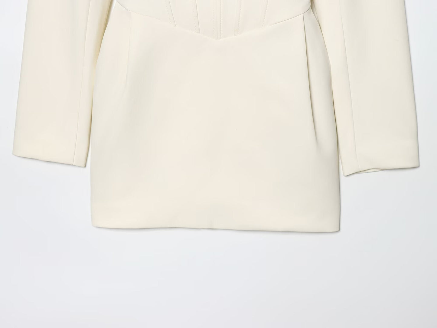 Women's patchwork lapel Blazer Coat style mini skirt
