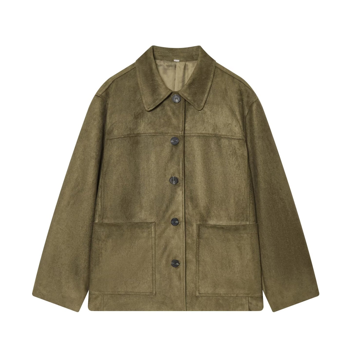 Women's loose Anti suede effect jacket Coat
