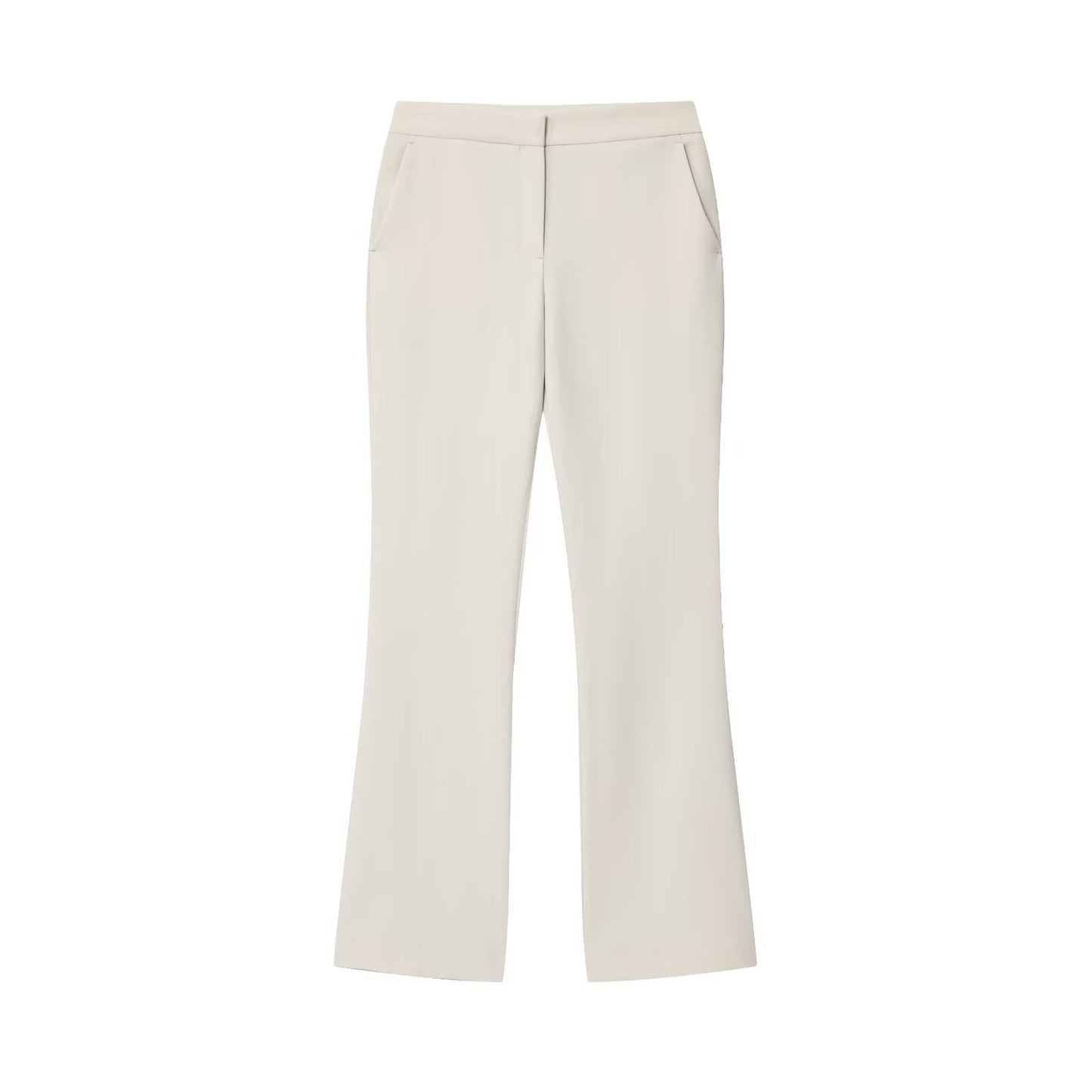 Women's new fashion with Belt slim round neck suit jacket+Pants suit