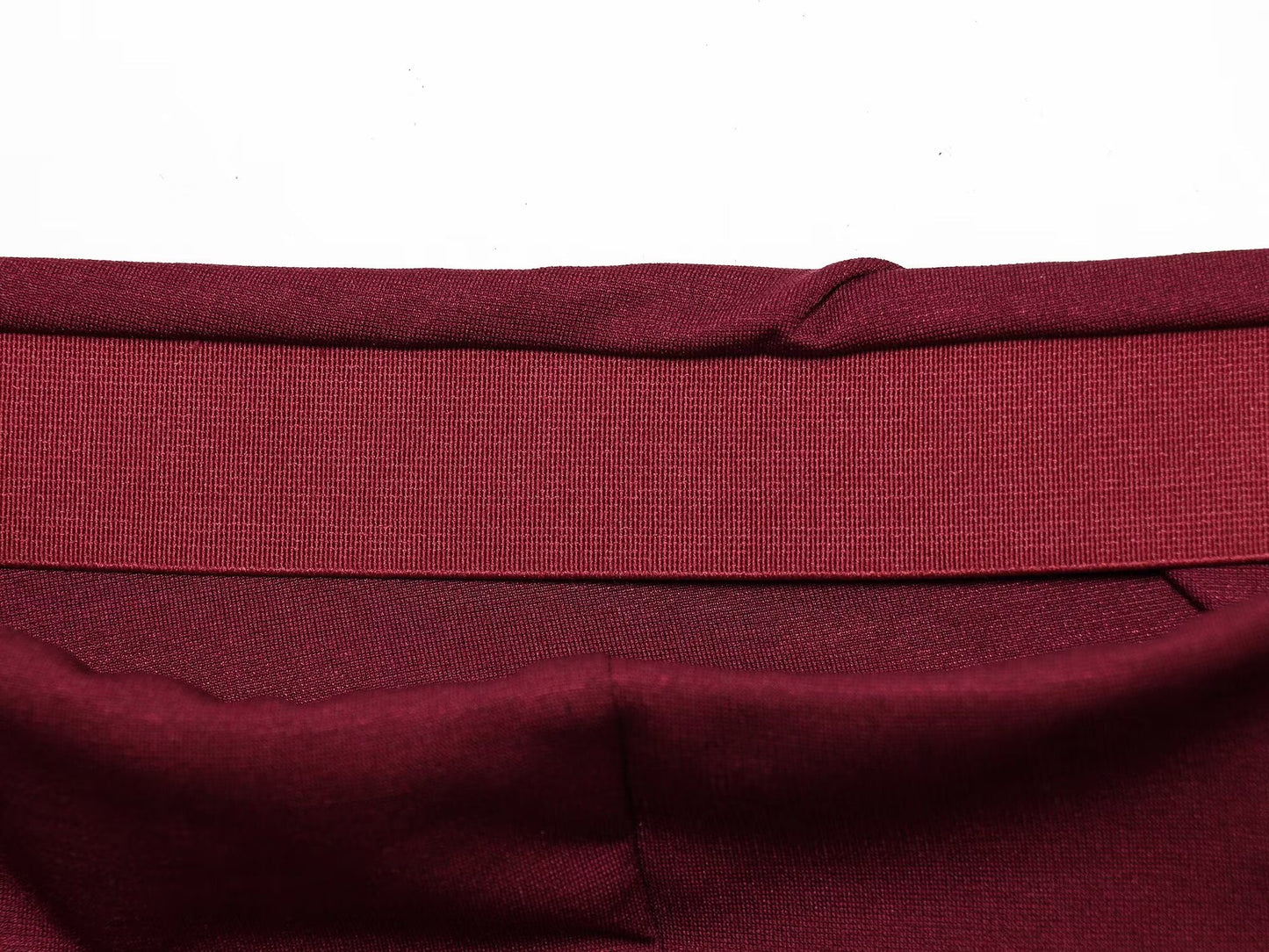 Women's twisted knot design casual MIDI skirt