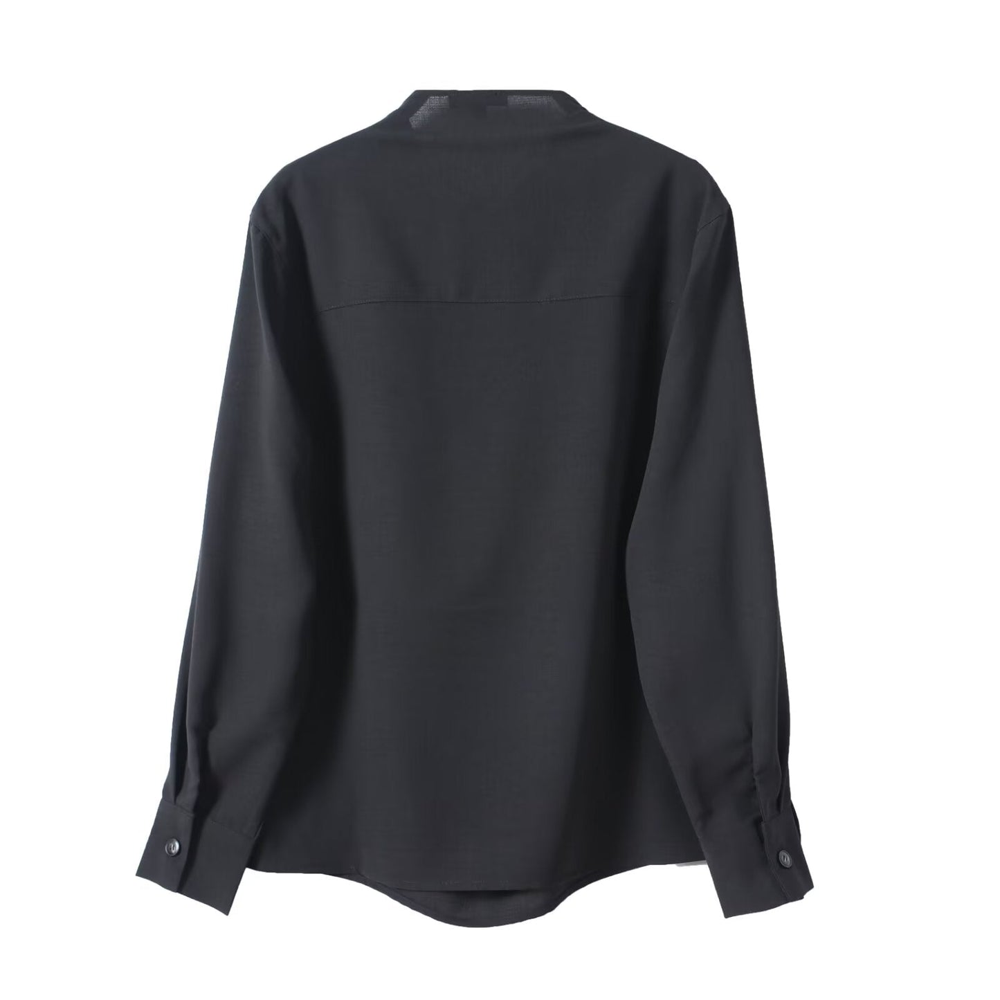 Women's new Chinese style long sleeved button up shirt