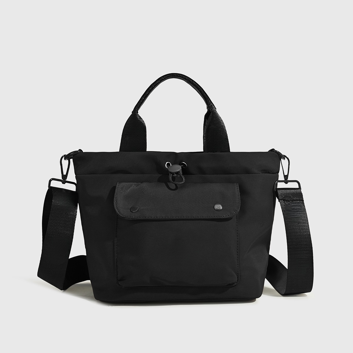 Women's new casual fashion drawstring slung shoulder bag