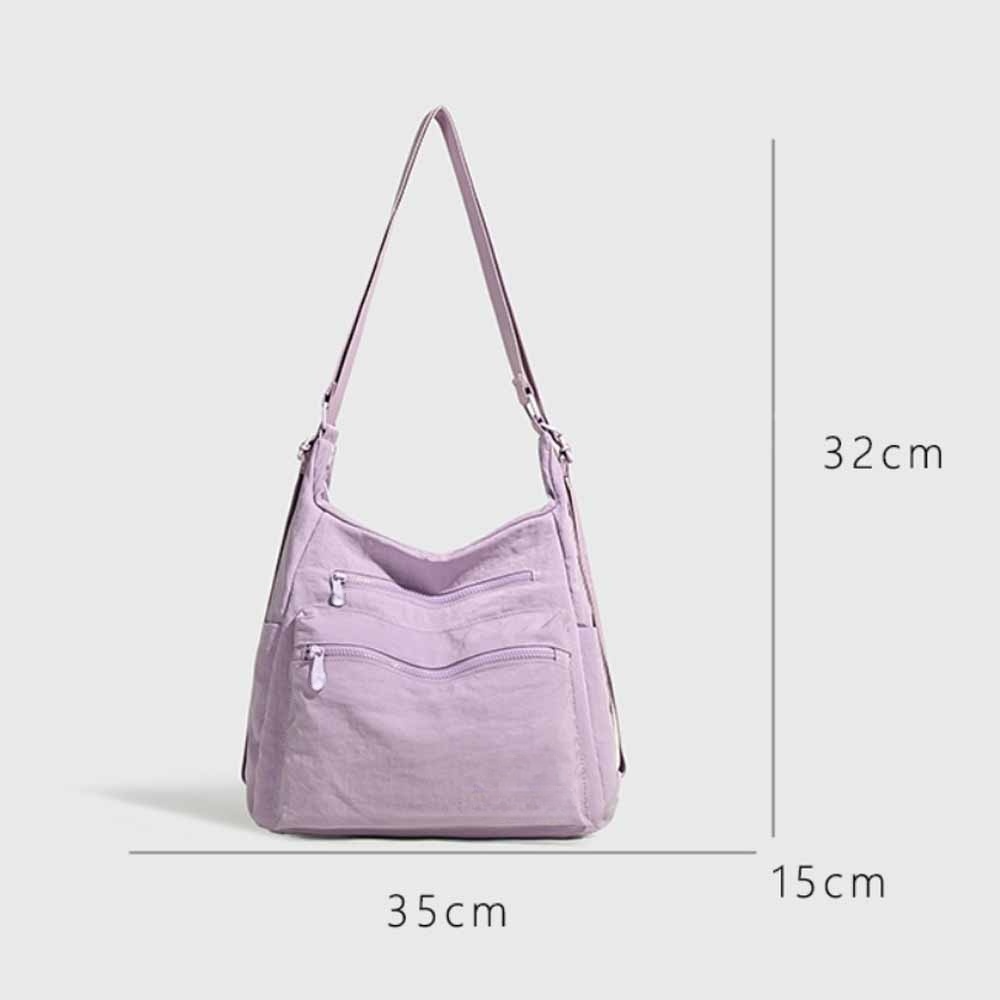 Women's new fashion leisure zipper multi-pocket crossbody bag