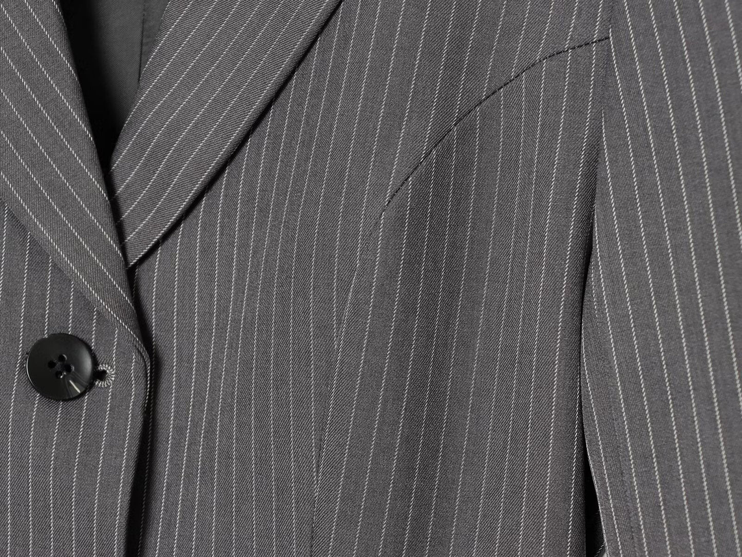 Women's with Belt striped lapel Blazer Coat