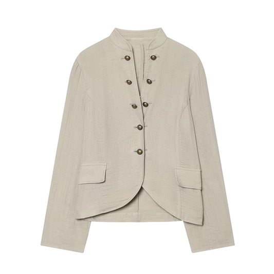 Women's slim double breasted Blazer Coat
