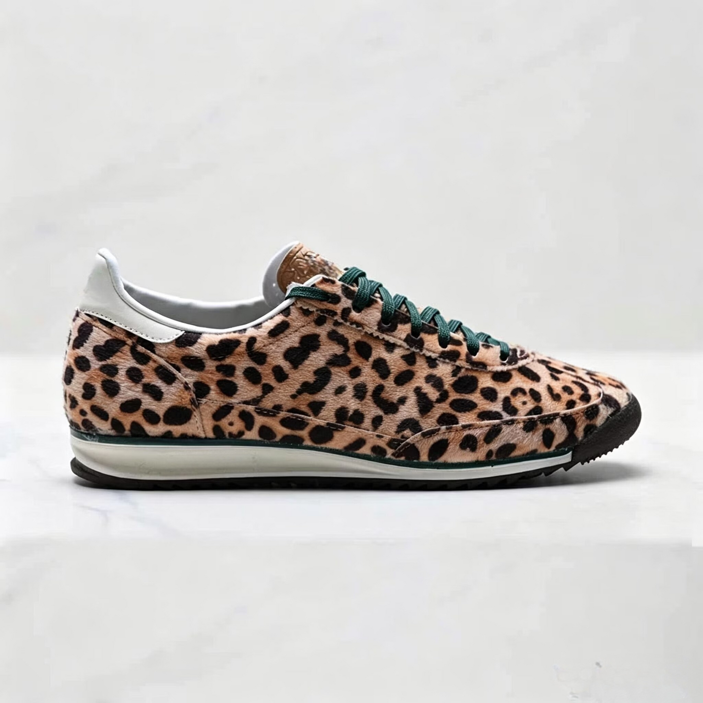 Women's new fashion suede casual running shoes sneakers have a shoe box