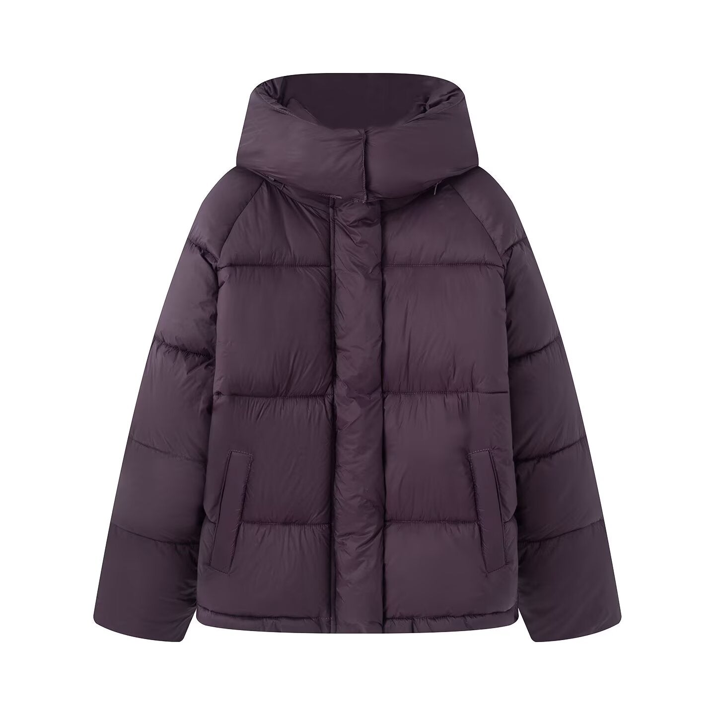 Women's winter warm detachable hooded down cotton Coat