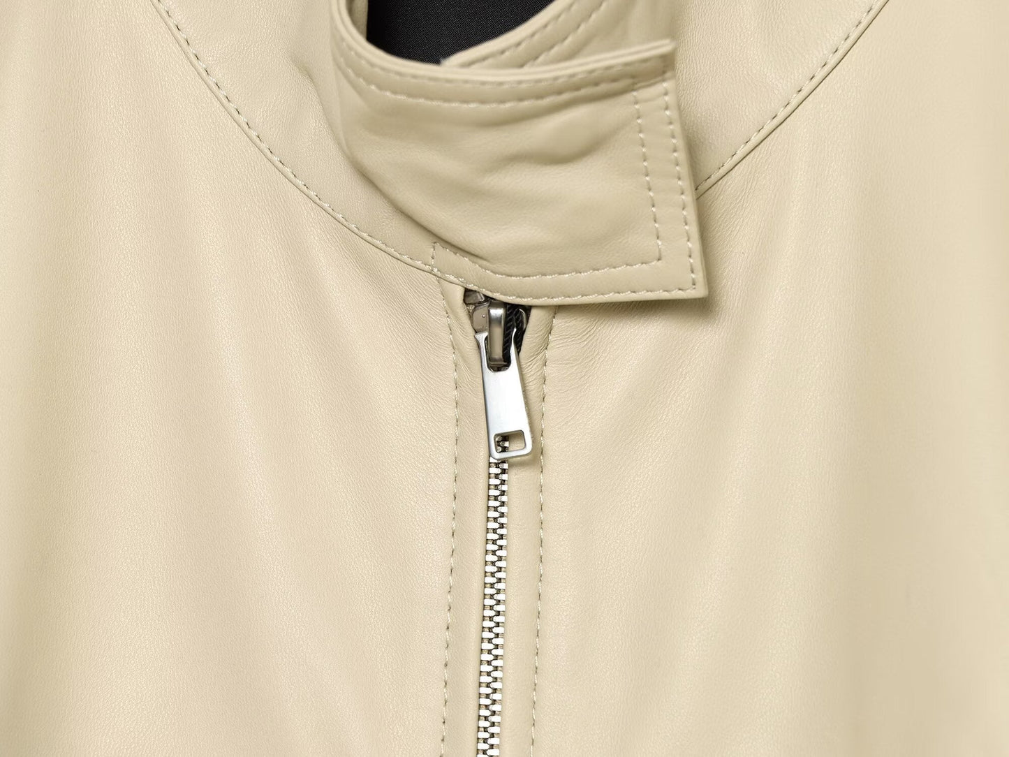 Women's Retro Faux Leather Jacket Coat