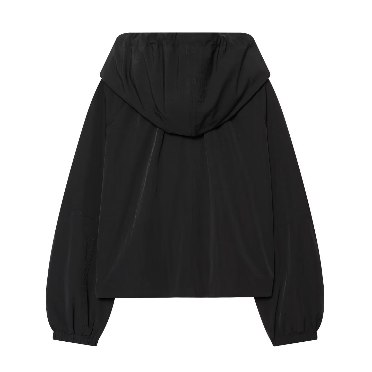 2026 Women's bow decoration nylon hooded Coat