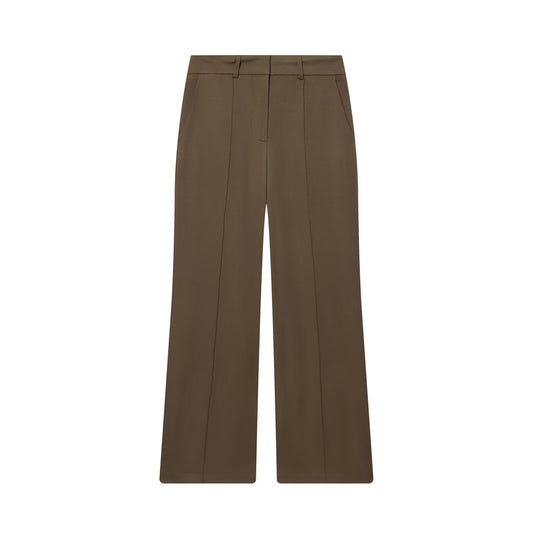 Women's new loose casual high waisted zipper pants