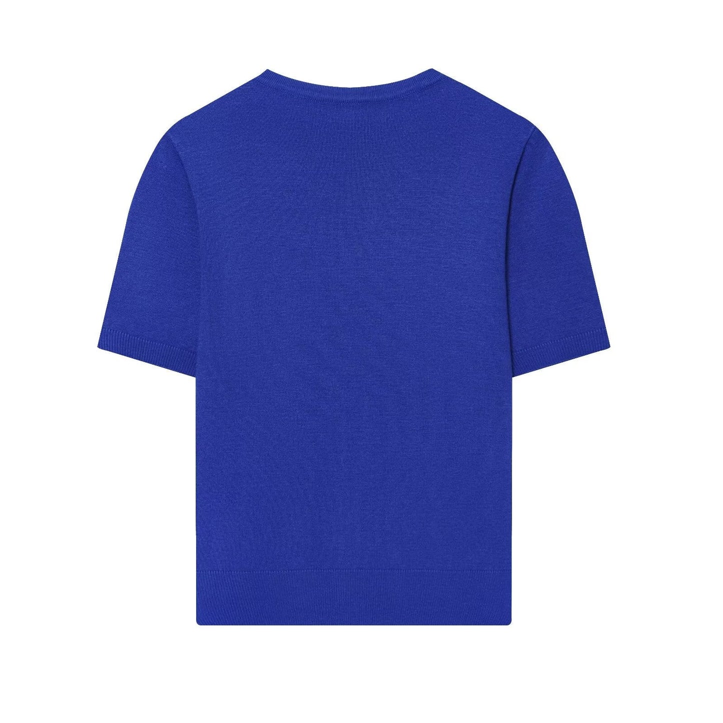 2026 Women's basic style short sleeved knitted sweater