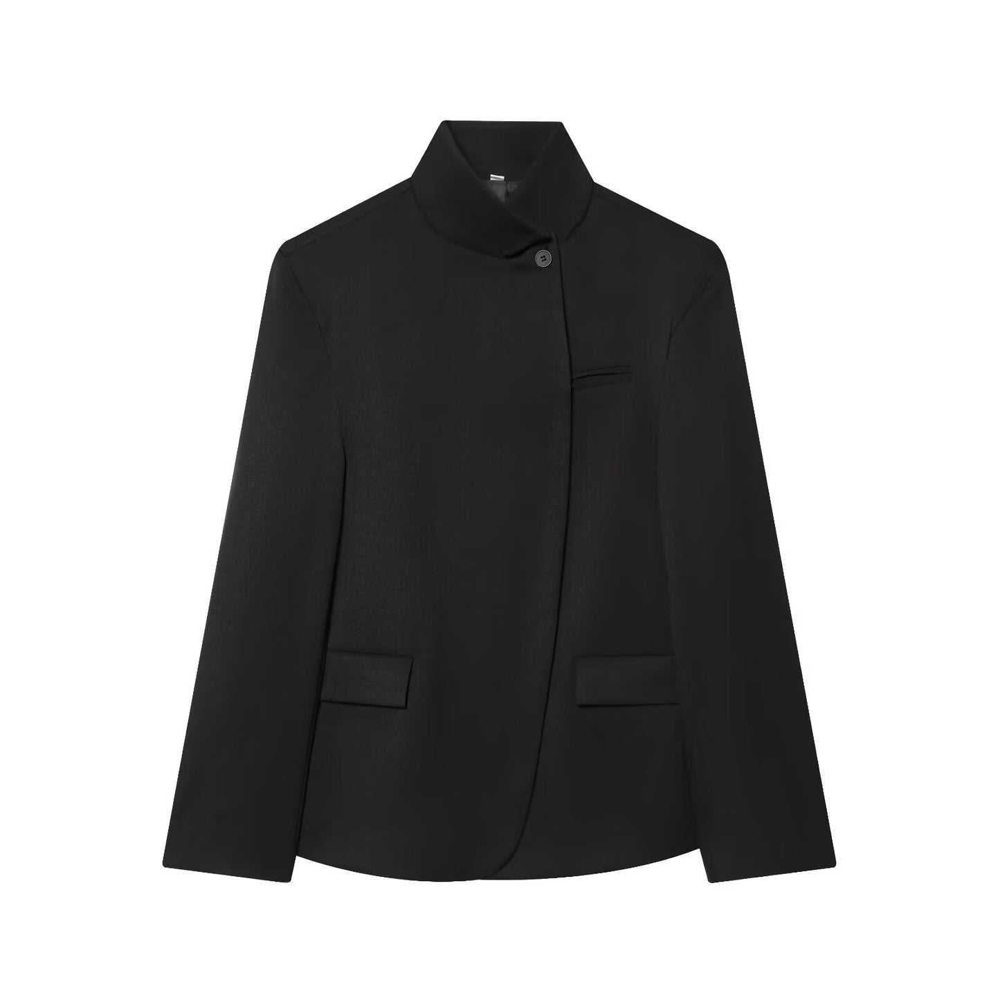 Women's casual stand collar Blazer Coat