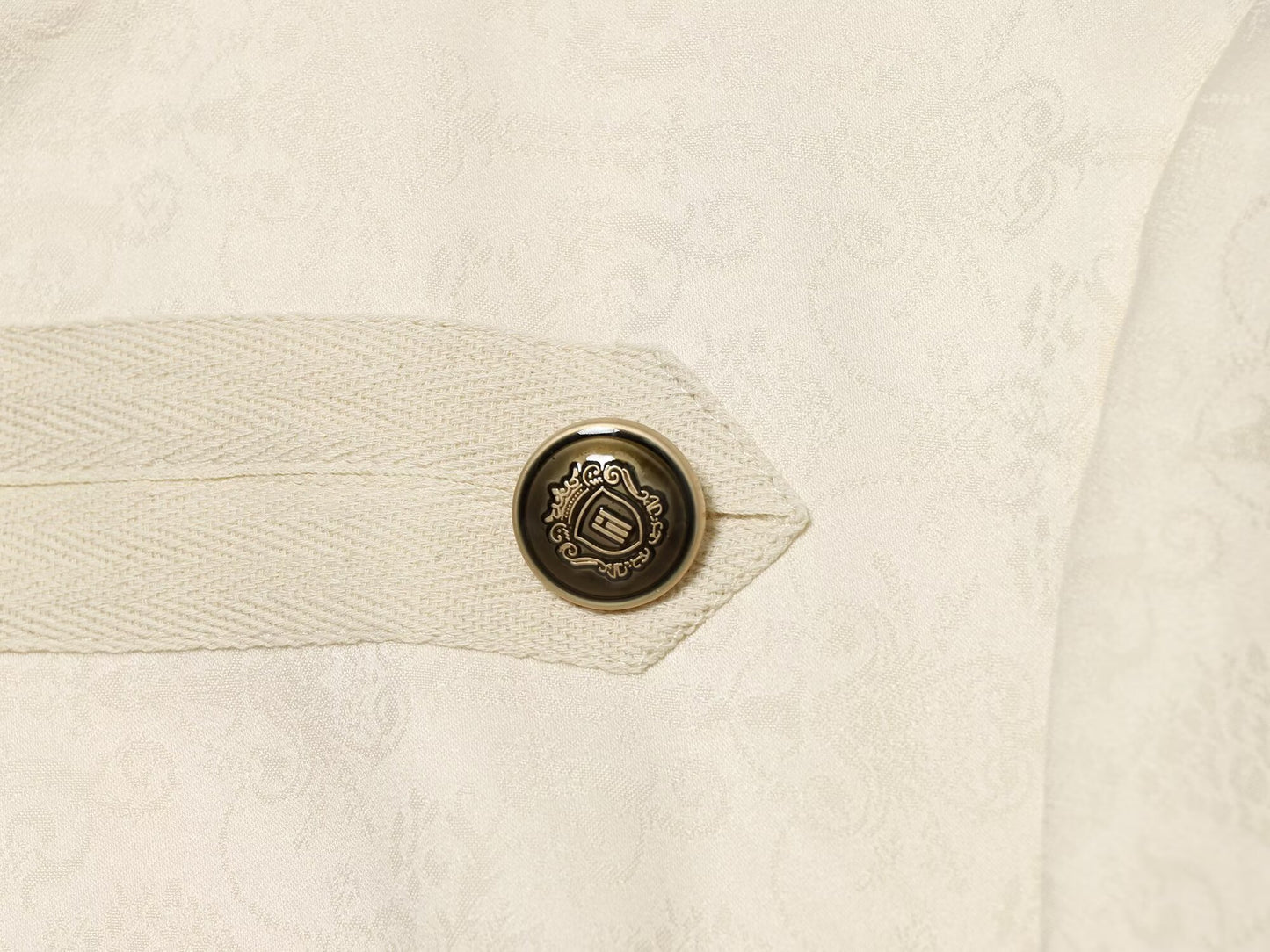 Women's button decoration slim Coat