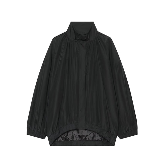 Women's loose stand collar oversized jacket