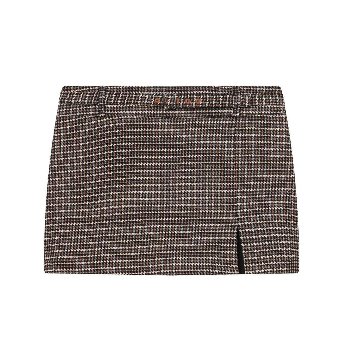 suit Women's 2 pieces plaid cotton pilot jacket Coat+Skirts