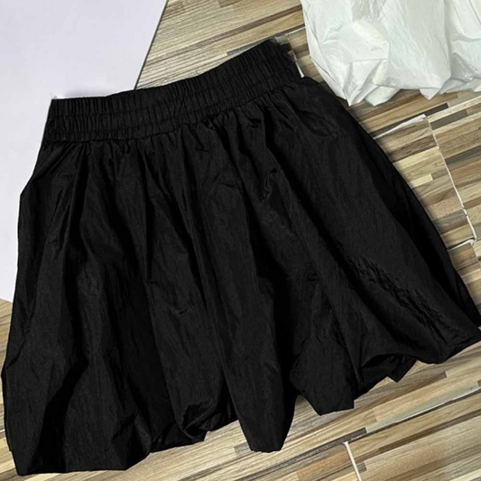 2026 women's new casual flower bud skirt loose fluffy skirt