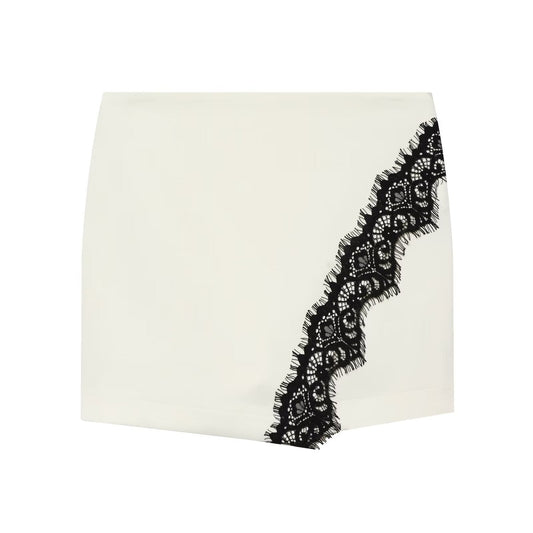 2026 Women's Lace Decorative Slim Mini Skirt