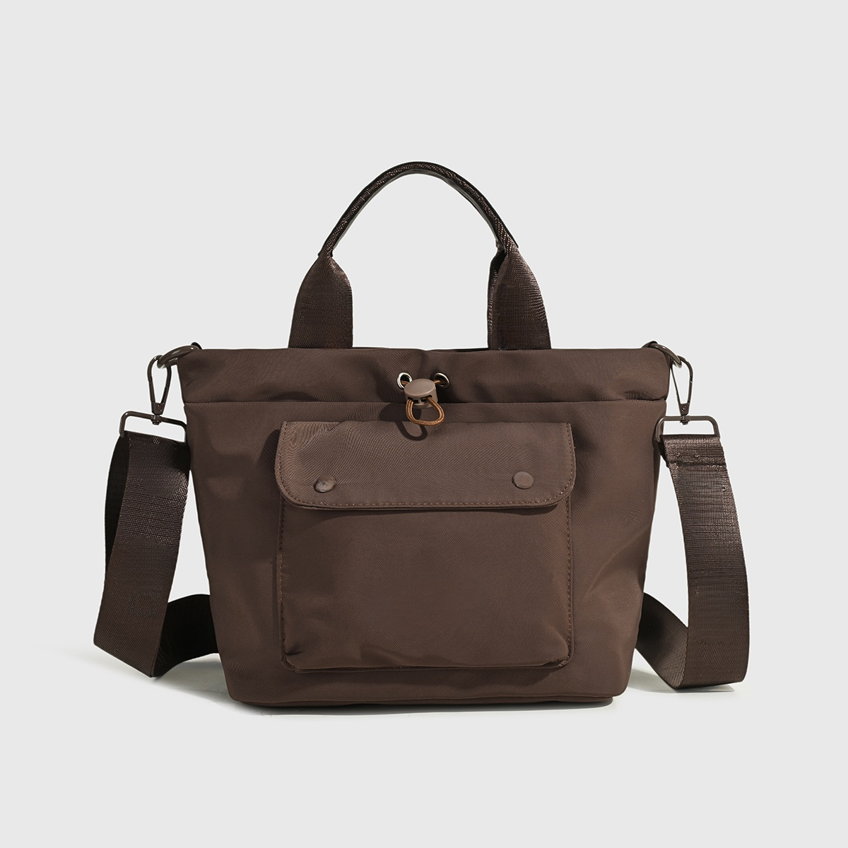 Women's new casual fashion drawstring slung shoulder bag