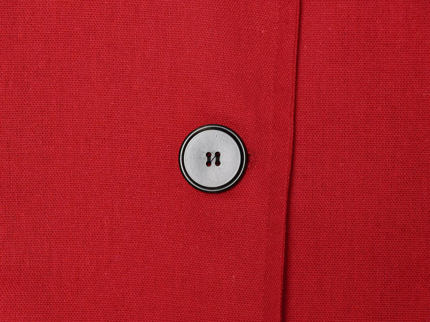Women's casual linen blend Blazer Coat