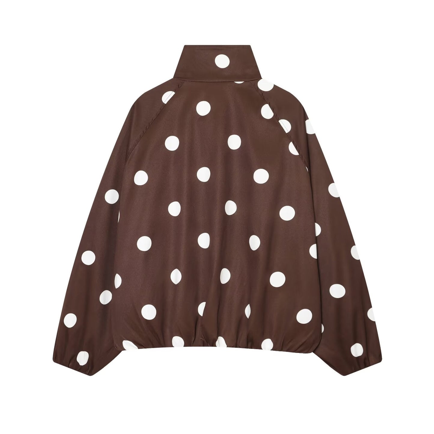 Women's polka dot pilot jacket Coat