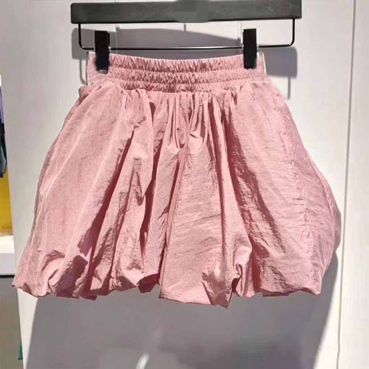2026 women's new fashion casual flower bud skirt safety culottes