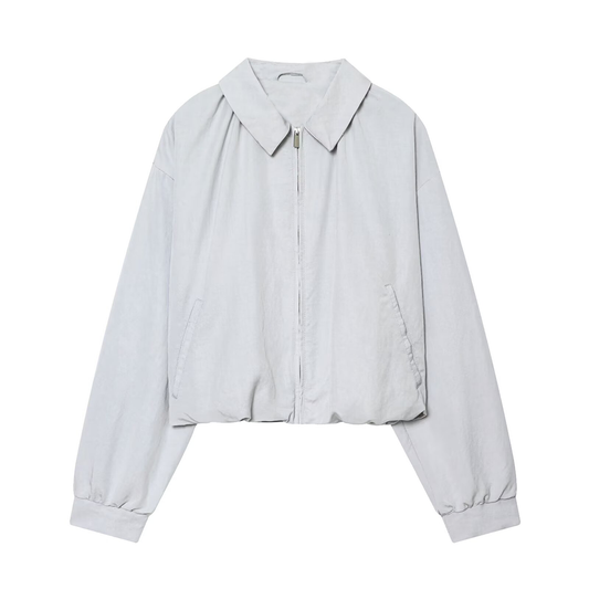 Women's balloon version pilot jacket Coat
