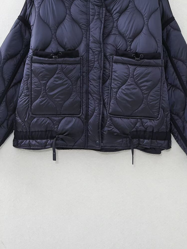Women's loose warm cotton jacket Coat