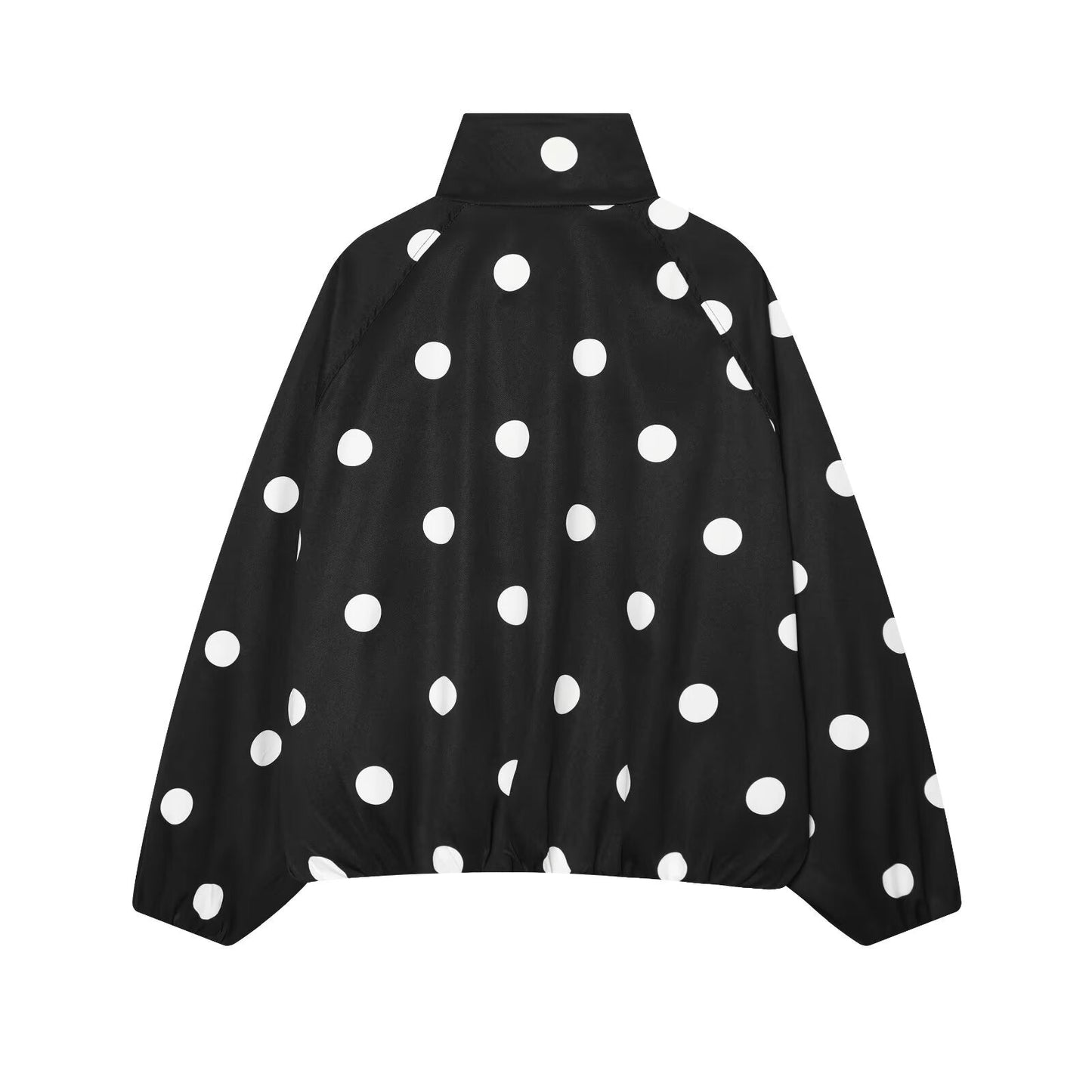 Women's polka dot pilot jacket Coat
