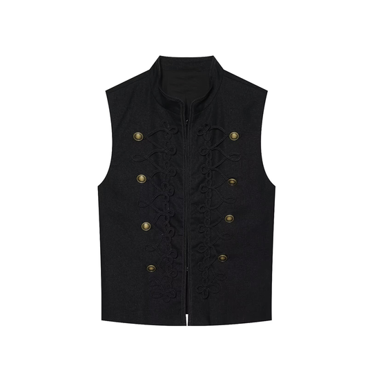 Women's rope knot buckle decoration slim vest