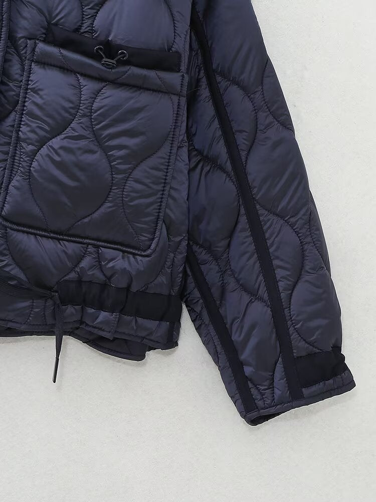 Women's loose warm cotton jacket Coat