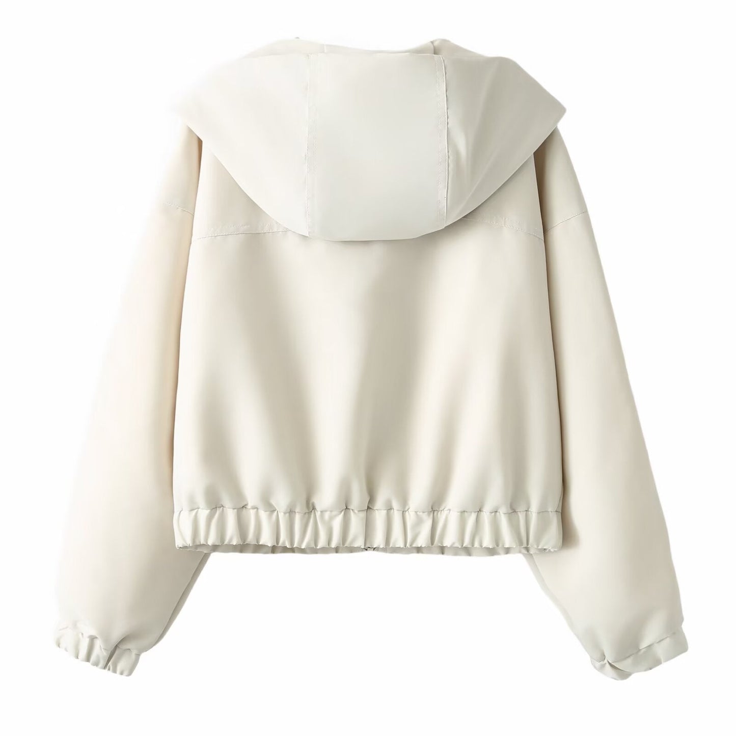 Women's casual short hooded jacket Coat