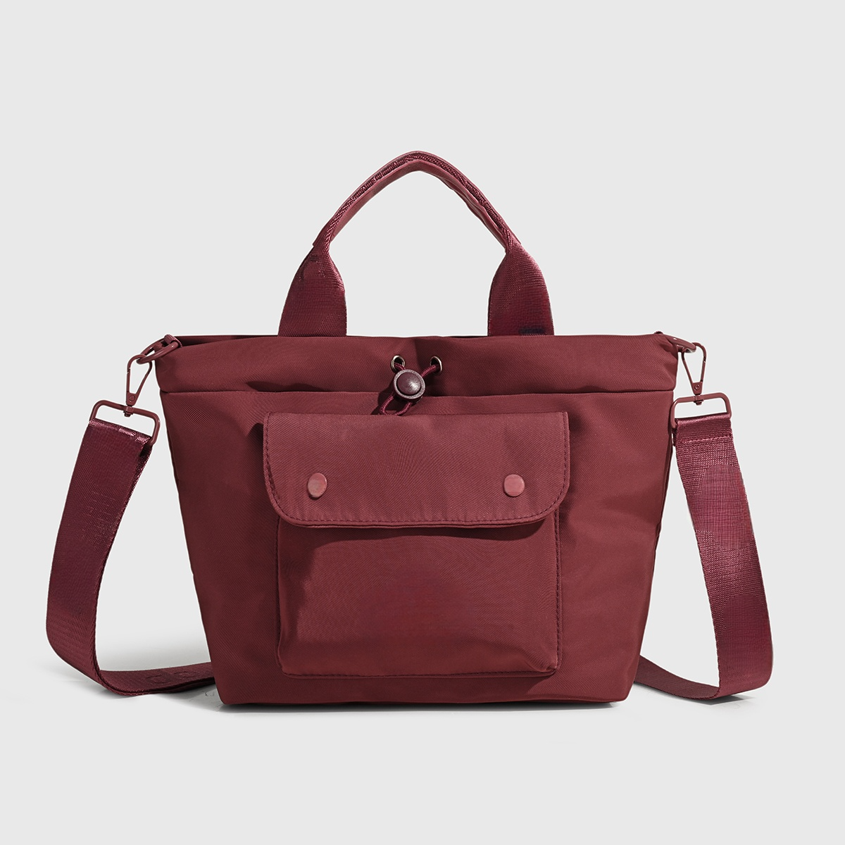 Women's new casual fashion drawstring slung shoulder bag