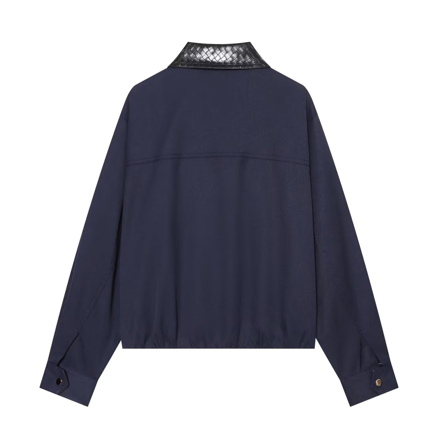 Women's patchwork lapel pilot jacket Coat
