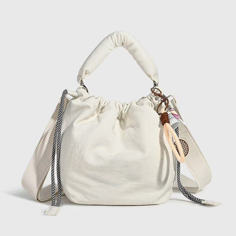 Women's new casual Joker drawstring slung portable mini bag