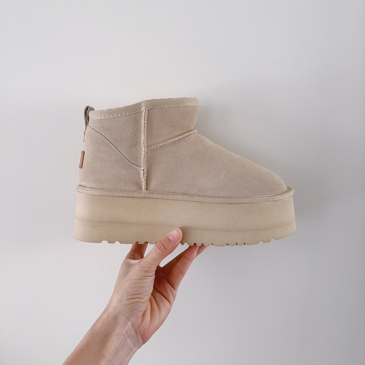 women's New ultra-high sole snow boots