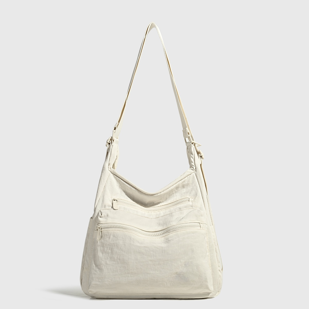 Women's new fashion leisure zipper multi-pocket crossbody bag