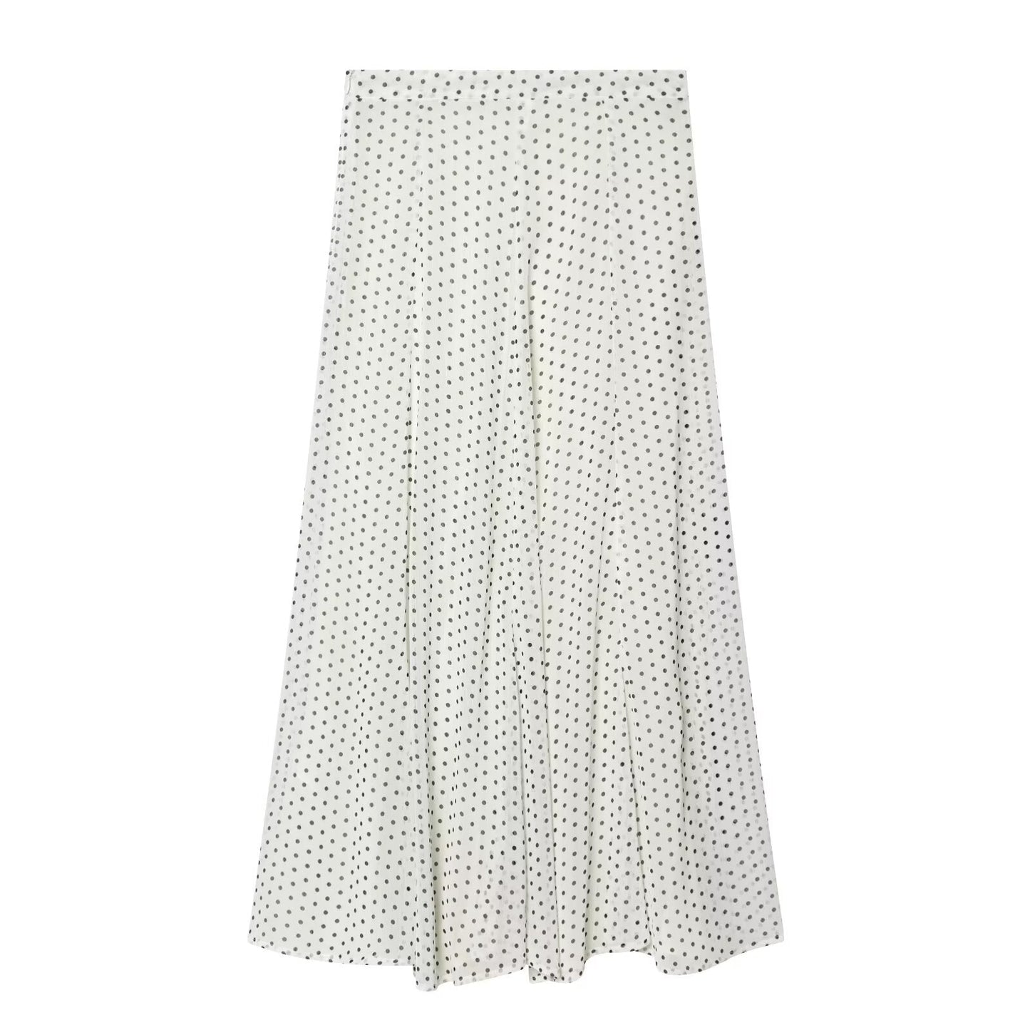 suit Women's 2 pieces bow decoration polka dot shirt+Skirts