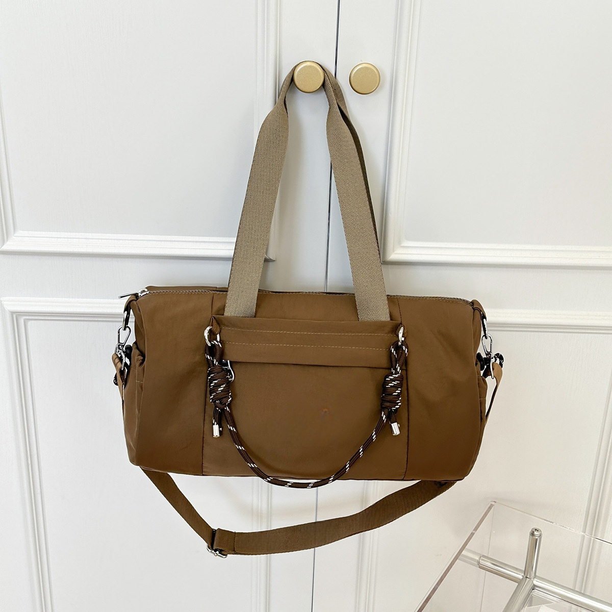 2026 women's new large-capacity handbag travel messenger bag