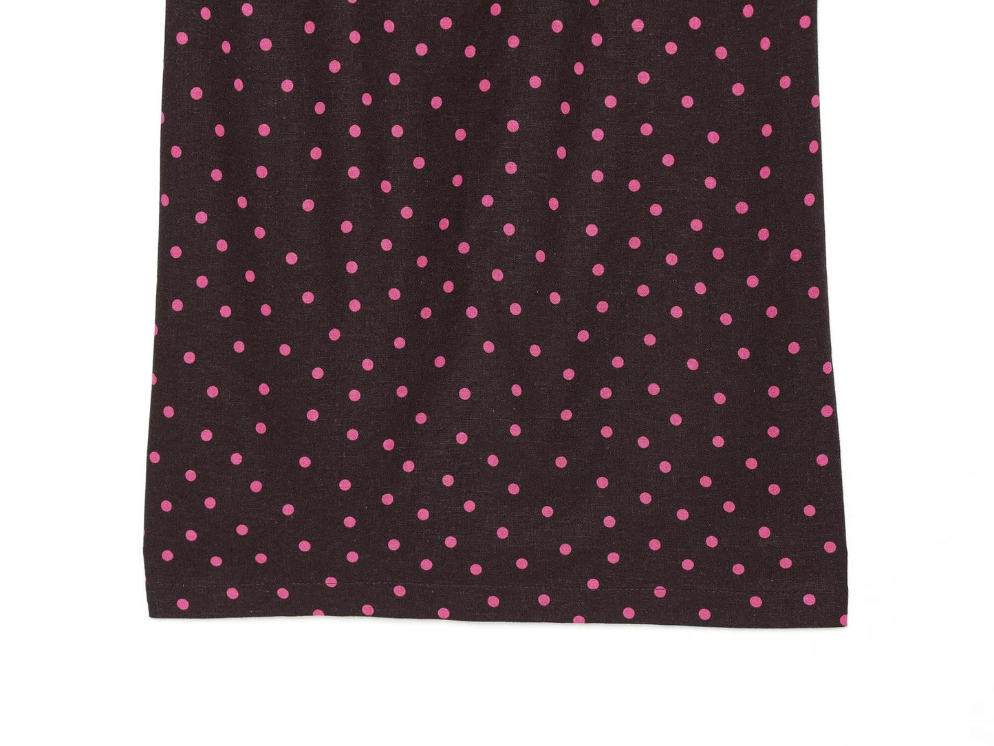 Women's polka dot suspender MIDI dress