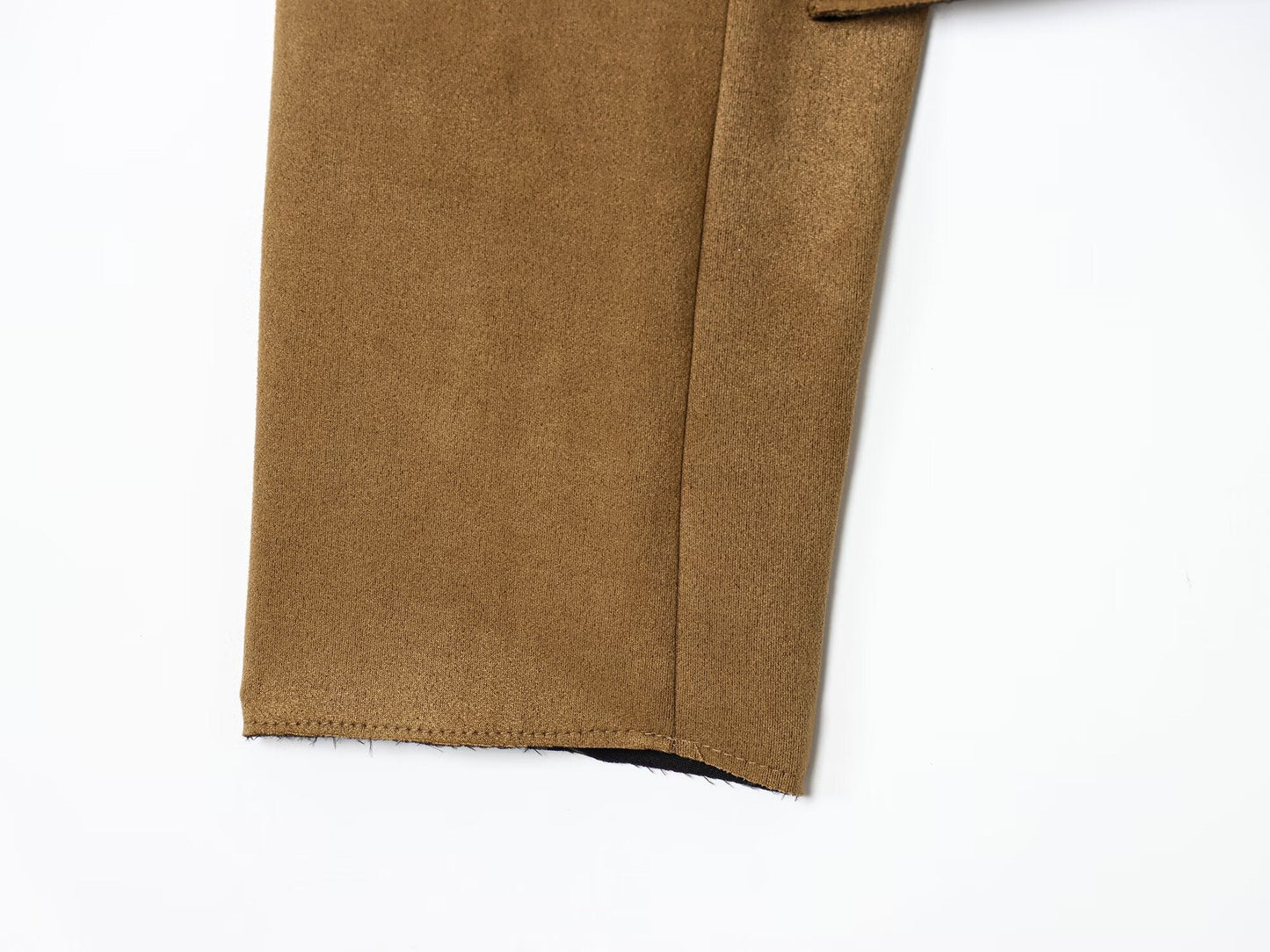 Women's 2025 new fashion anti suede effect short jacket Coat