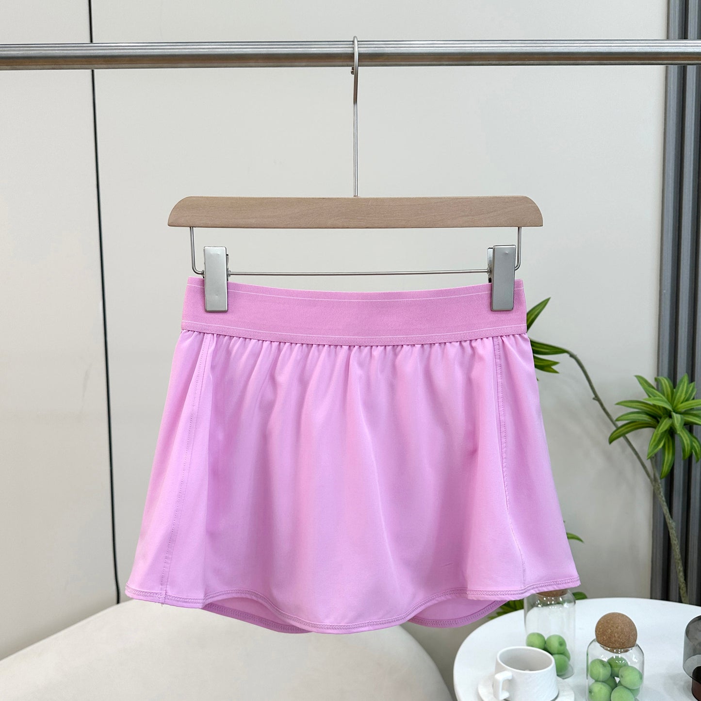 Women's new anti-exposure sports fitness miniskirt pants