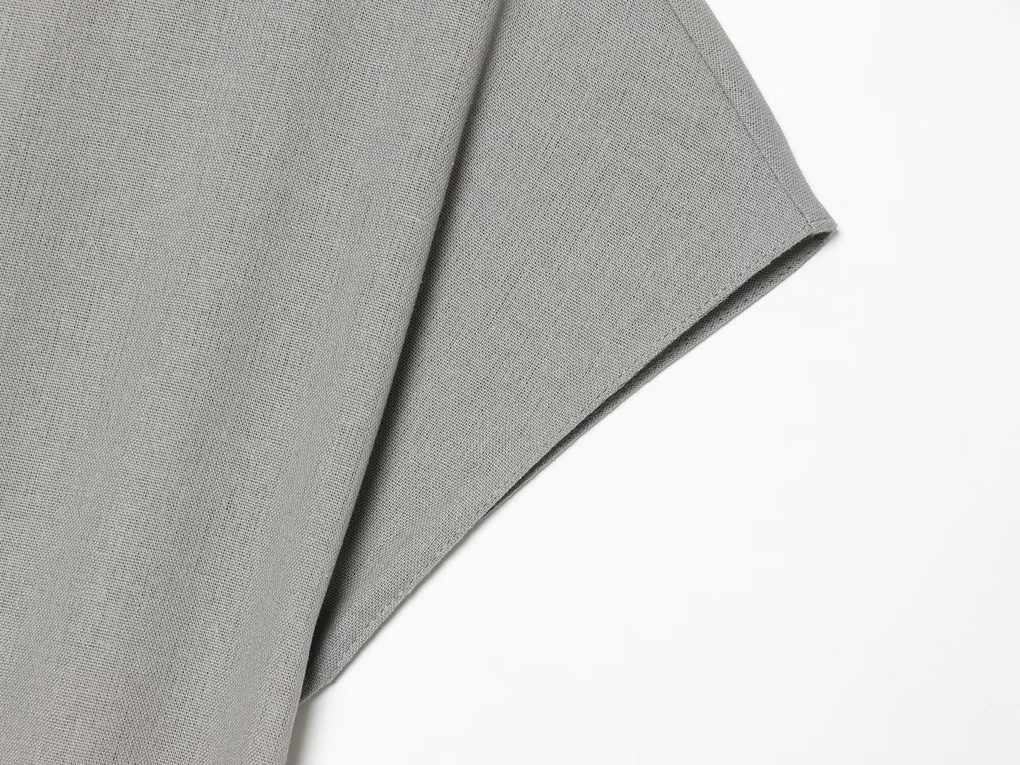 Women's O Neck linen blended MIDI dress