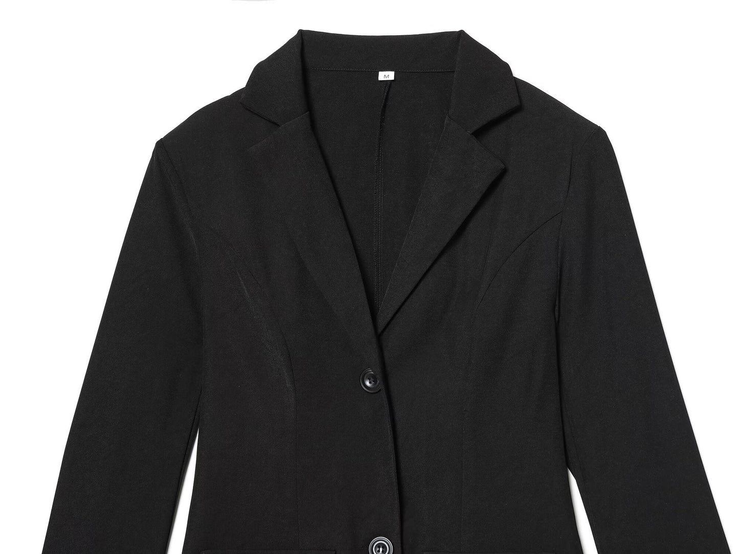 Women's waist cinched slim lace patchwork Blazer Coat
