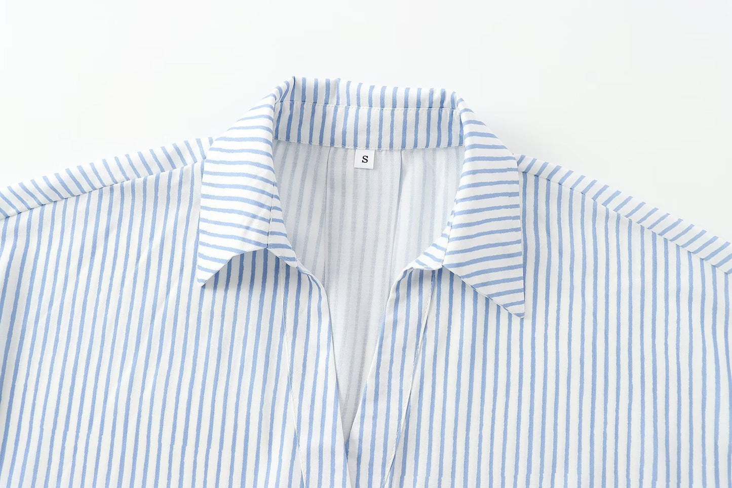 Women's 2026 Linen Blended Wide Sleeve Shirt