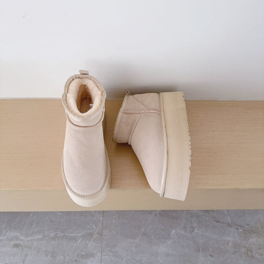 women's New ultra-high sole snow boots