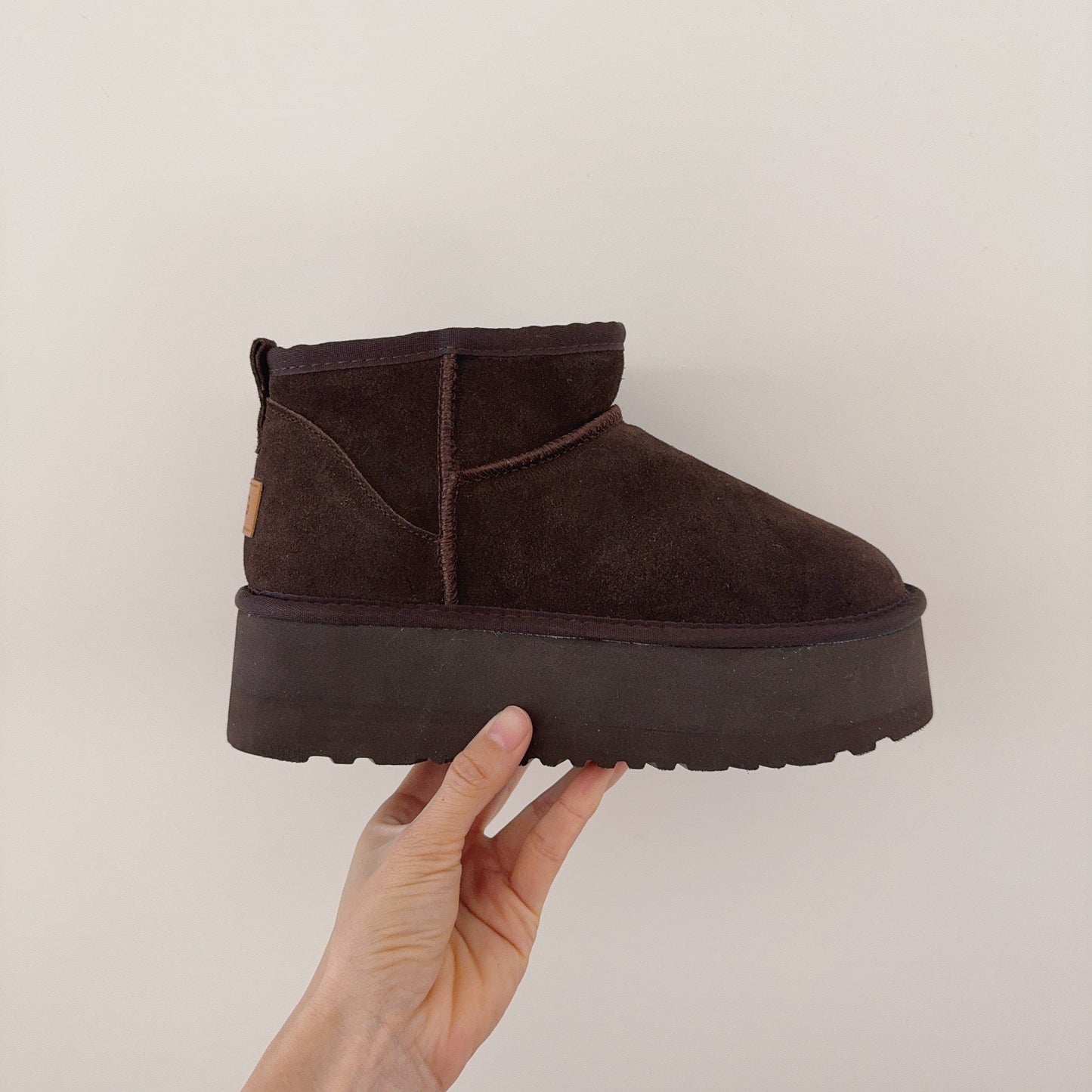women's New ultra-high sole snow boots