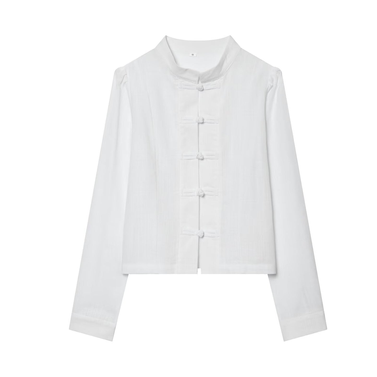 2026 Women's New Chinese style stand collar shirt