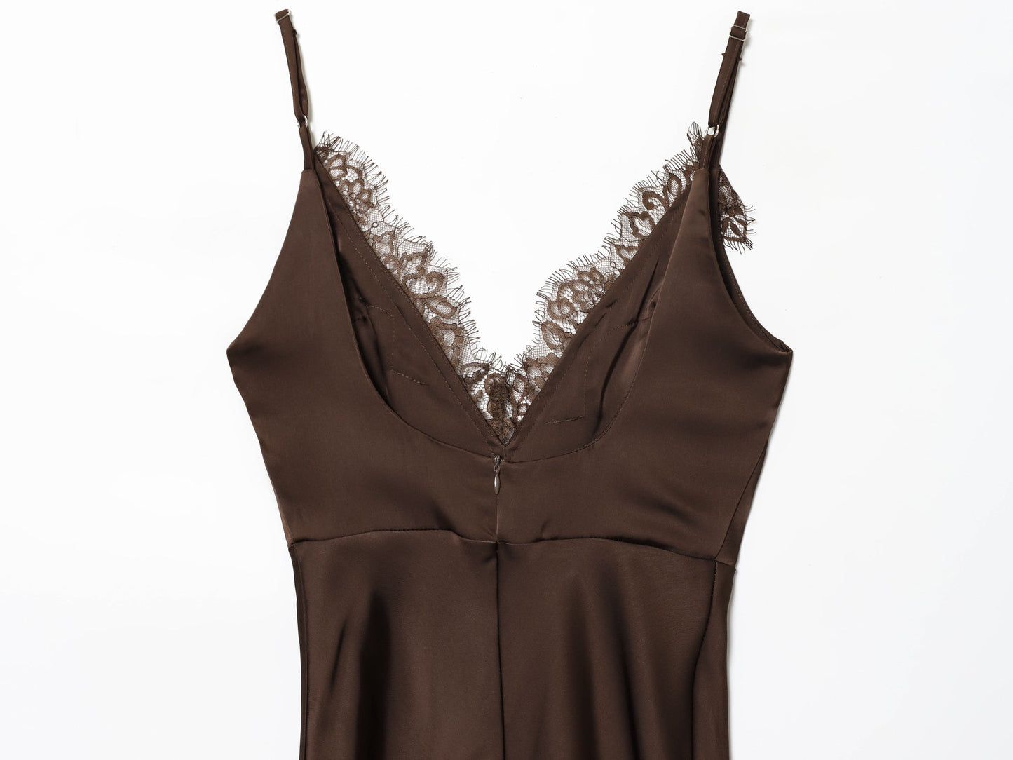 Women's New Fashion Sexy V-neck Lace suspender Mini Dress