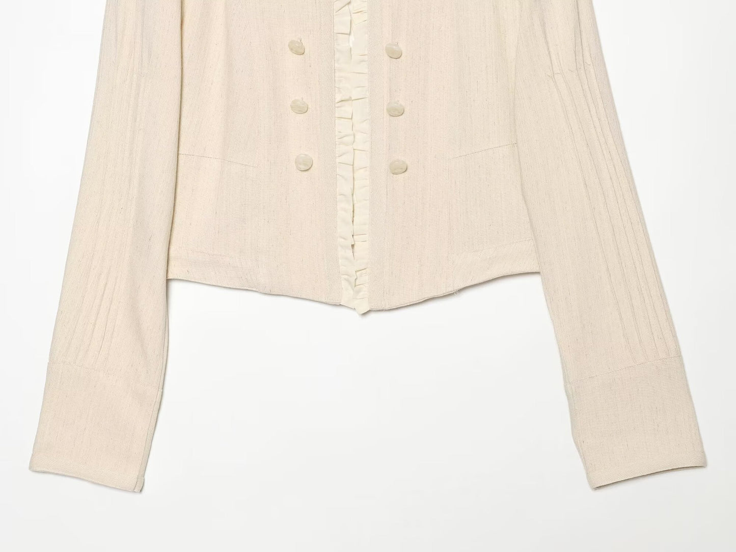 Women's layered decorative short Blazer Coat